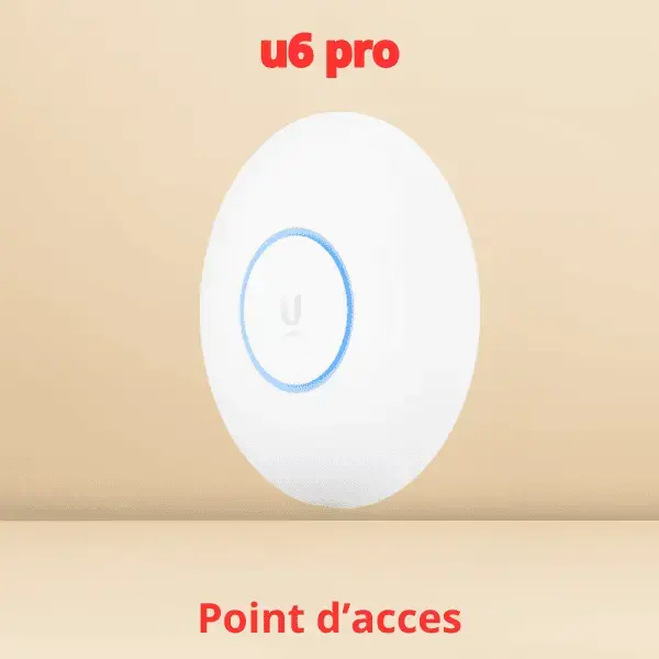 Point d’accès Ubiquiti UniFi U6 Pro