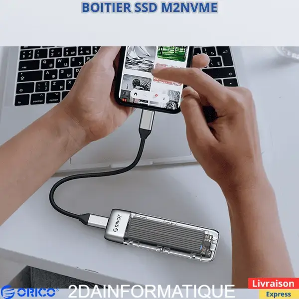 Boitier SSD NVME txm2m