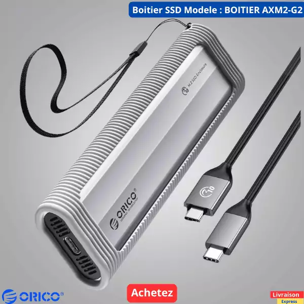 ORICO Boitier M2.nvme M2sata