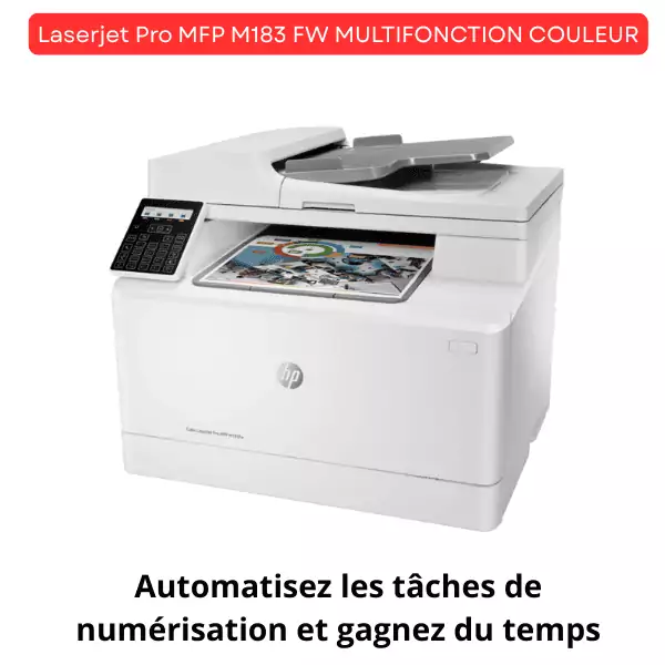 Laserjet Pro MFP M183 FW Imprimante  MULTIFONCTION COULEUR