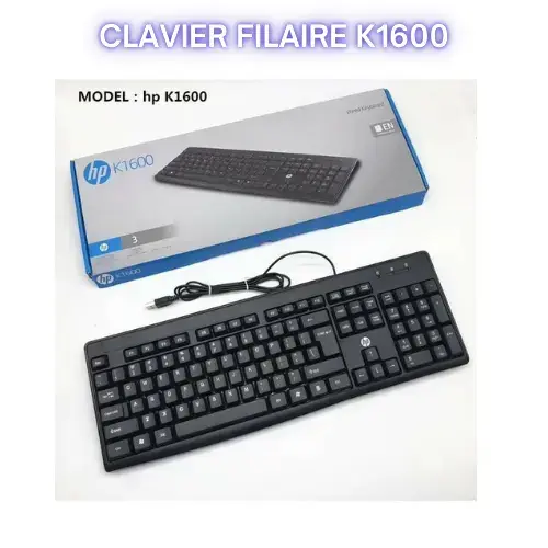 Hp Clavier Filaire HP K1600