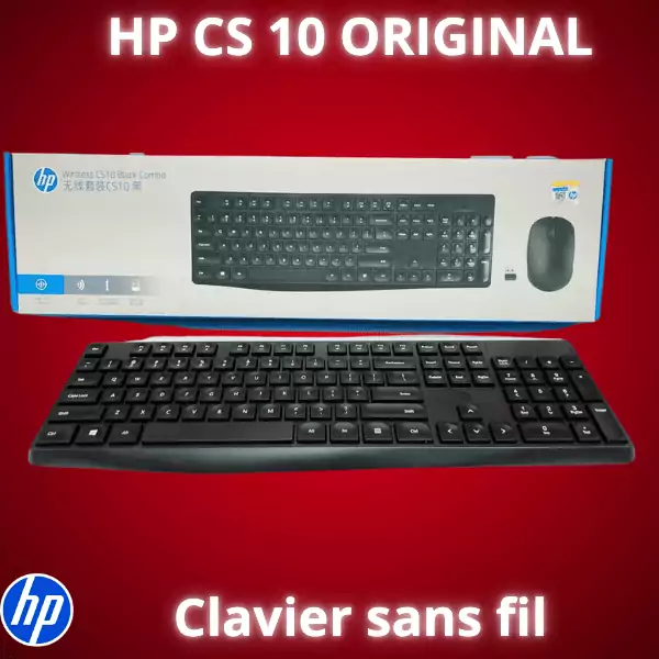 HP CS10 Ensemble clavier et souris sans fil